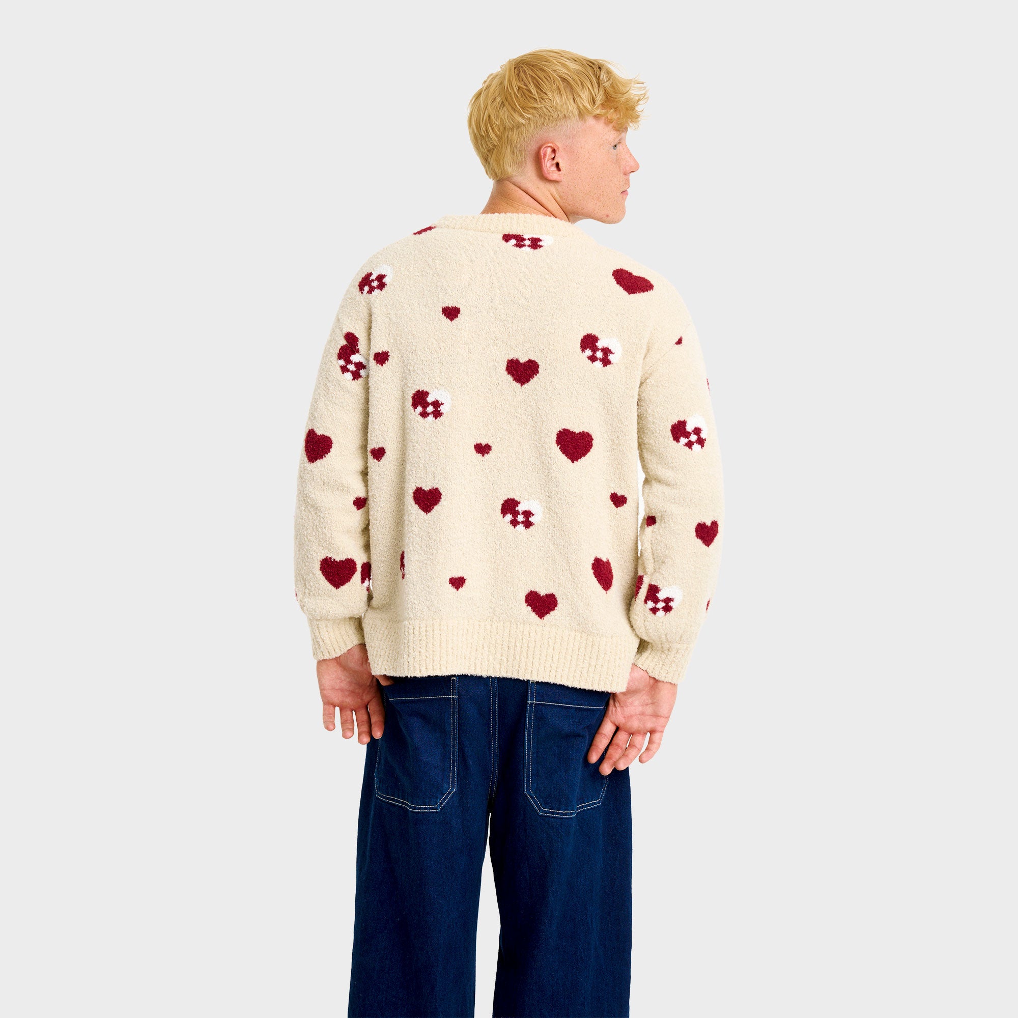 Julehjerte julesweater - Dame